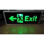 Lampa de urgenta Exit cu Led si acumulator (LAMP-EX-ACU) - www.lutek.ro