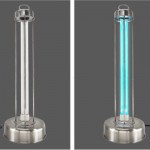 Lampa UV-C bactericida germicidala INOX pentru dezinfectarea spatiilor