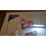 Lanterna led Solara cu acumulator si USB (HEL-2023T) - -www.lutek.ro