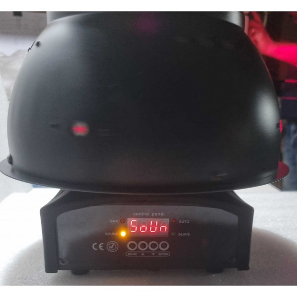 Laser RGB semisferic 180 gr Ddisco - Party (18-8) www.lutek.ro 