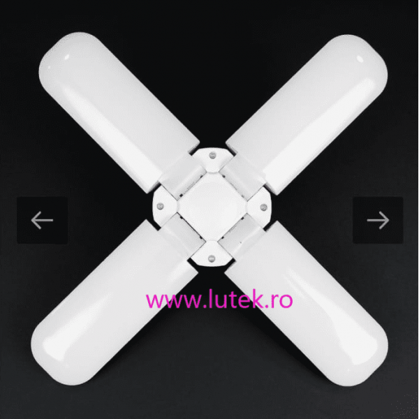 Lampa led 12V 80W alimentare cu clesti (LLA-1904) wwwllutek.ro