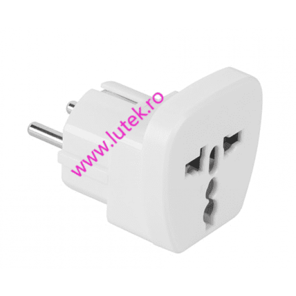 Adaptor stegher Anglia (UK) la euro (ZLA-0565F), www.lurek.ro