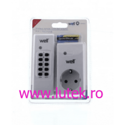 Priza cu telecomanda Well
