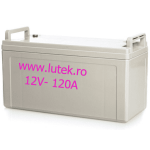 Acumulator GEL VRLA 120 Ah (12AH-Gee) -www.lutek.ro