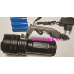 Lanterna Led 10W metalica cu Zoom si acumulatori (ZSH-T808-T6),-www.lutek.ro