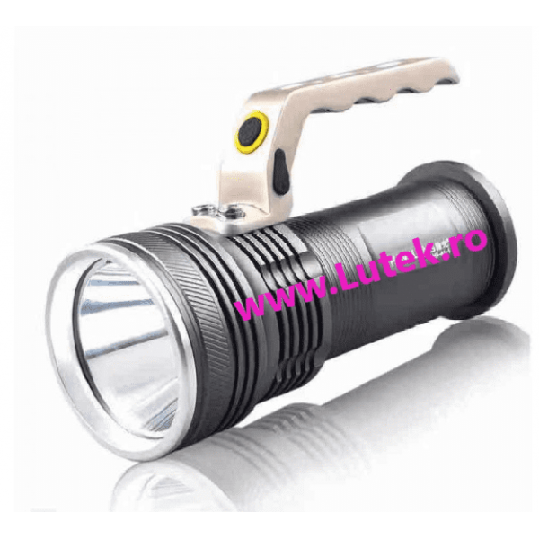 Lanterna Led 10W metalica cu acumulatori (ZSH-660) - www.lutek.ro
