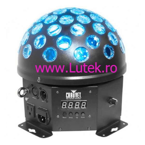 Glob disco led-RGB dinamic-rotativ (GDL-RGB), www.lutek.ro