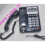 Telefon fix cu fir si taste mari transparente (OHO-5011 CID) ,www.lutek.ro