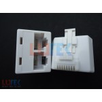 Adaptor 8P8C tata 2x8P8C mama (ADT22) - www.lutek.ro