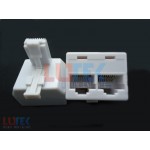 Adaptor 8P8C tata 2x8P8C mama (ADT22) - www.lutek.ro