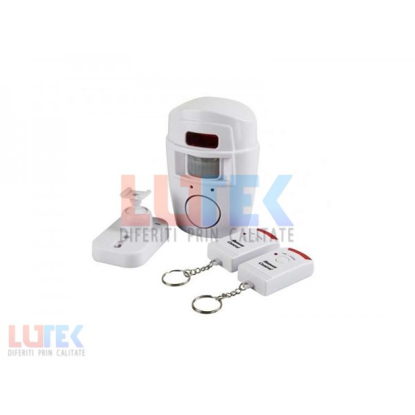 Alarma wireless cu 2 telecomenzi (LTK-ALW2T) - www.lutek.ro