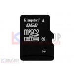 Card micro SDHC 8GB Kingston cu adaptor SD (LTK-SDC10-8GB) - www.lutek.ro