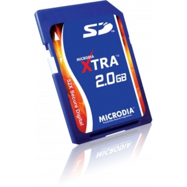 Card SD 52X Microdia Xtra 2GB (CMPSD2GB52) - www.lutek.ro