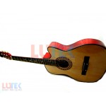 Chitara rosu bej 9 5 (LTK-CH03) - www.lutek.ro