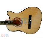 Chitara rosu bej 9 5 (LTK-CH03) - www.lutek.ro