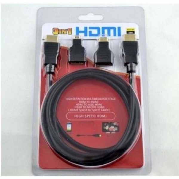 Kit cablu HDMI 3 in 1 (RT310) - www.lutek.ro