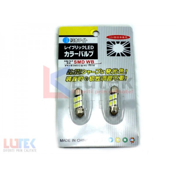 Led auto iluminare interior 4 Led-uri (LTK-PLF042) - www.lutek.ro