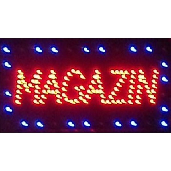Reclama luminoasa Led "Magazin" cu animatie (LTK-DSPMG) - www.lutek.ro