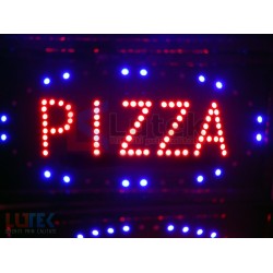 Reclama luminoasa Led "Pizza" cu animatie