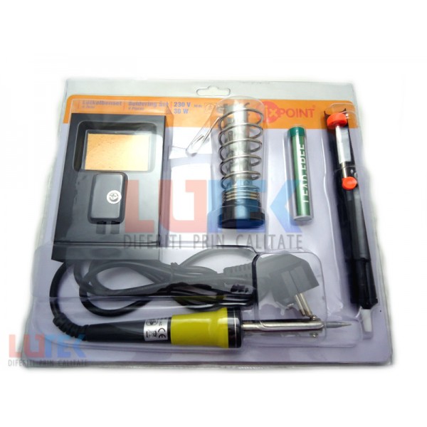 Set ciocan de lipit 30W (LTK-004) - www.lutek.ro