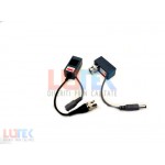 Video balun pasiv cu alimentare (LTK-VBL2) - www.lutek.ro